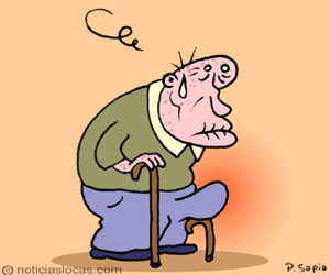 La operación en el miembro allanar